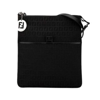 Fendi Pre-owned Cross Body Bags, female, Black, Size: ONE SIZE Pre-owned Crossbody Bag