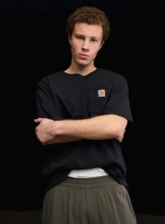 Carhartt Work in Progress Mens Logo pocket T-shirt