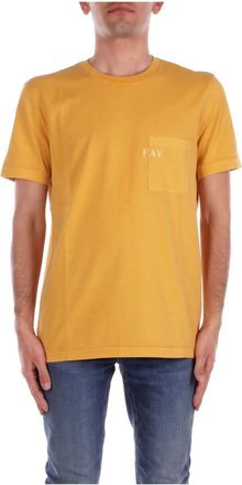 Fay Hombre, Camisetas, Amarillo, Talla: L