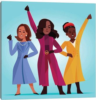 iCanvas Women In The Sequel By Risa Rodil Wall Art