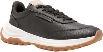 Emporio Armani Capsule Sneakers - Heren - Sneakers - Bruin - 41 EU - Leer - Schoenen