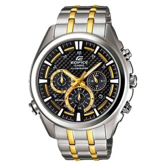 Casio Edifice Black Dial Mens Watch EFR-537SG-1A
