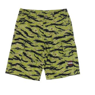 PROPAGANDA Camouflage Cargo Shorts with Multiple Pockets