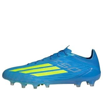 adidas F50 Elite AG Lucid Ray Blue Solar Yellow JR6463