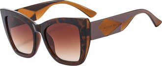 Generic Cat Eye Sunglasses Men For Women Sun Glasses Travel Shades Vintage Retro UV400,leopard,one size 2026