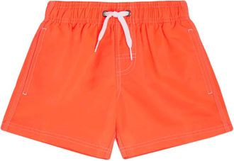 Sundek Nylon Boxer Zwembroek met Trekkoord - Heren - Strandmode - Oranje - S - Nylon - Badmode