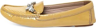 Miu Miu Mocassini in pelle verniciata - Giallo