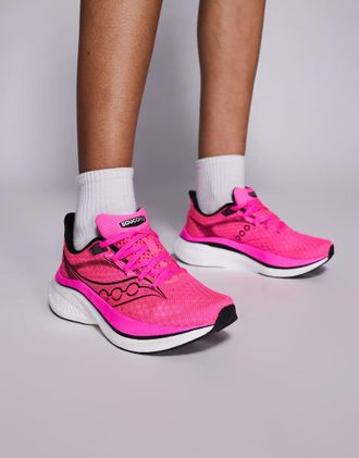 Saucony Endorphin Speed 5 - Scarpe da corsa rosa e nere