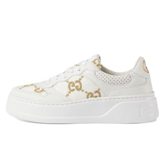 Gucci (WMNS) Gucci GG Sneaker White Leather 670408-AACXG-9059