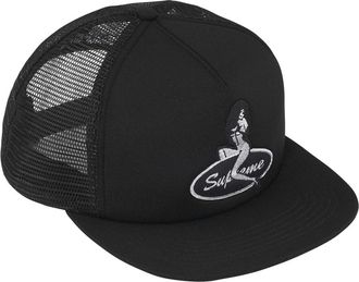 SUPREME Accessoires, Heren, Zwart, ONE Size, Polyester, Mesh Back 5-Panel
