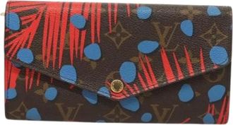 Louis Vuitton Pre-owned Wallets, female, Multicolor, Size: ONE SIZE Pre-owned Canvas Wallet