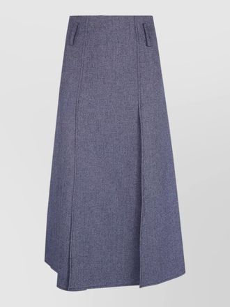 DRHOPE midi a-line skirt