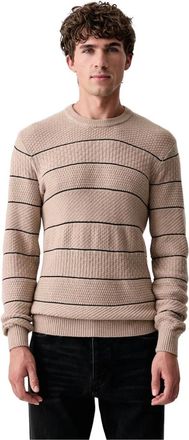 Guess Norval Trui - Heren - Truien - Beige - Maat: M Wol