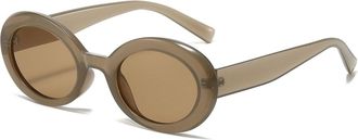 Generic Outdoor Mens Sunglasses Sports Womens Commuter Driving Sun Glasses(Orange)