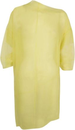 Cortana Elke Top - Dames - Blouses - Geel - 2XS - Chiffon - Overhemden