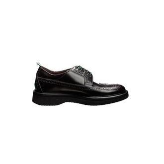 Green George Gepoetste Nero Derby Schoenen - Heren - Veterschoenen - Bruin - 43 1/2 EU - Schoenen