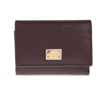 Dolce & Gabbana Dames, Accessoires, Paars, Maat: ONE Size Leer