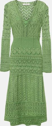 Dorothee Schumacher Seductive Lace pointelle midi dress