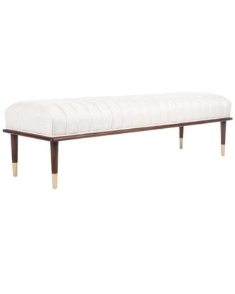 Safavieh Couture Flannery Mid-Century Bench