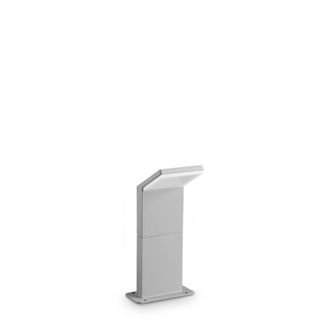 Netlighting Style 30cm Outdoor Pedestal Light Grey 1x LED 950lm 3000K IP54