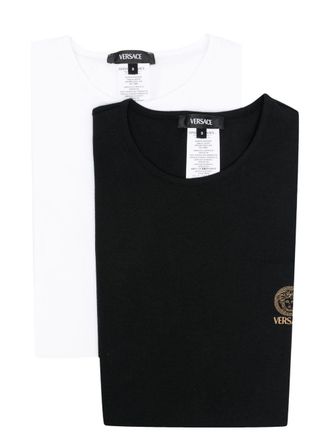 Versace T -Shirts und Polos weiß