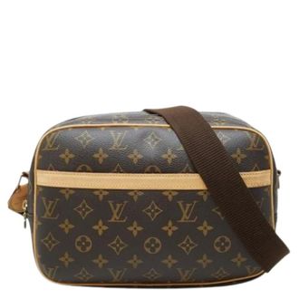 Louis Vuitton Pre-owned Schoudertas - Dames - Pre-owned - Bruin - Maat: ONE Size Leer
