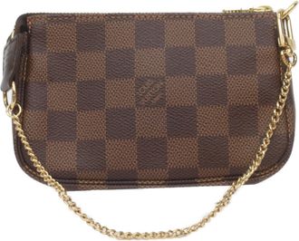 Louis Vuitton Brown Damier Canvas Damier Canvas Pouch (Pre-Owned)