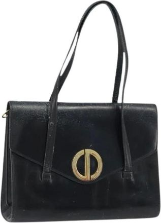 Dior Pre-owned Handbags, female, Black, Size: ONE SIZE Pre-owned Vintage Hand Bag