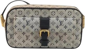 Louis Vuitton Pre-owned Cross Body Bags, female, Blue, Size: ONE SIZE Pre-owned Vintage Canvas Cross Body Bag