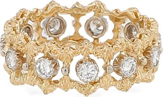 Buccellati Anello con diamanti anni 2010 - Oro