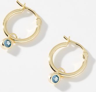 Midi34 Womens Small birthstone earrings Exclusive Simons x Midi34 collection