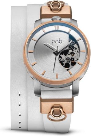 Fob Paris R360 Aura Triple 36 mm - women - Sapphire Crystal/stainless steel - One Size - Silver