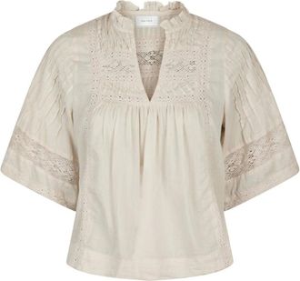 Neo Noir Mujer, Blusas y Camisas, Beige, Talla: XS
