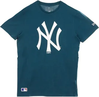 New Era Hombre, Camisetas, Azul, Talla: L