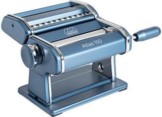 Marcato Atlas 150 Pasta Machine with Cutter, Hand Crank, and Instructions, Made in Italy in Powder Blue at Nordstrom