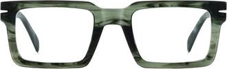 Eyewear by David Beckham DB 7126 Frame - Heren - Brillen - Groen - 51 MM - Accessoires