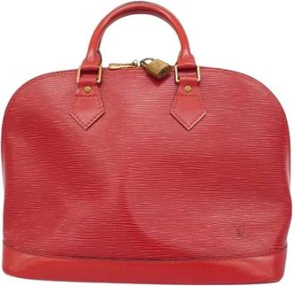 Louis Vuitton Pre-owned Handbags, female, Red, Size: ONE SIZE Pre-owned Vintage Handbag
