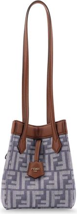 Fendi Shoulder Bags, female, Brown, Size: ONE SIZE Origami Mini