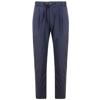 Herno Slim-fit Trousers, male, Blue, Size: XL Slim-fit Trousers