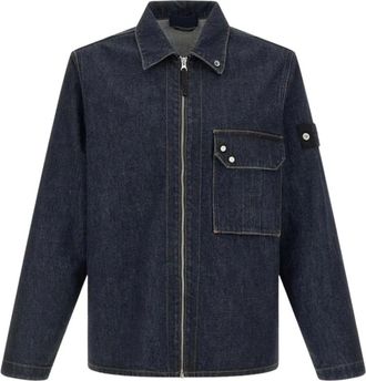 Stone Island Uomo, Giacche, Blu, L, new