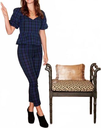 Sail to Sable Tartan Pants In Blackwatch