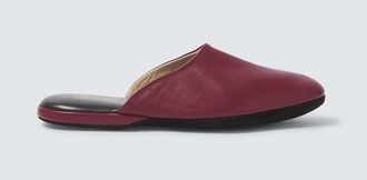 Charvet Leather slippers