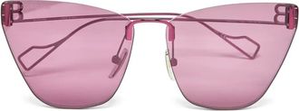 Balenciaga Zonnebril met cat-eye montuur - Roze