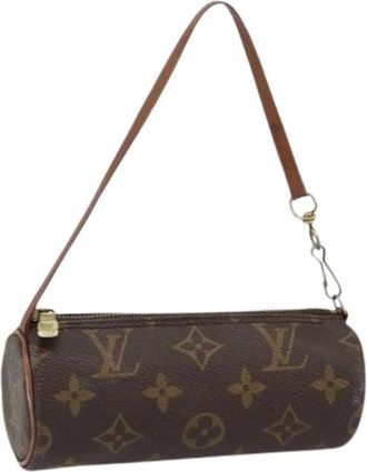 Louis Vuitton Pre-owned Mini Bags, female, Brown, Size: ONE SIZE Pre-owned Vintage Canvas Mini Bag