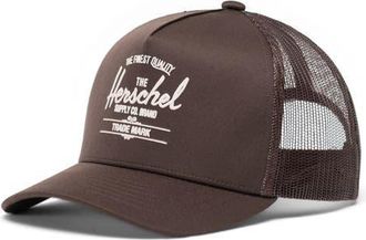 Herschel Whaler Mesh Trucker Hat in Brown Slate at Nordstrom