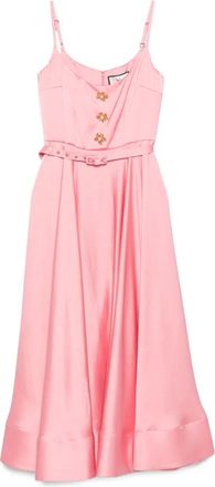 Nissa Abito midi con cintura - Rosa