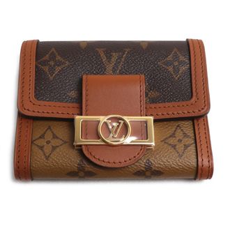 Louis Vuitton Brown Monogram Reverse Wallet (Tri-Fold) (Pre-Owned)