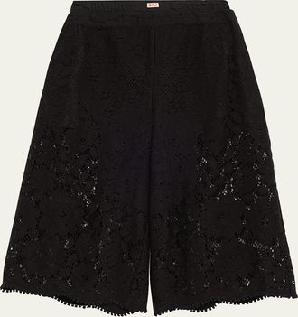 Sea New York Arianna Floral Lace Culottes