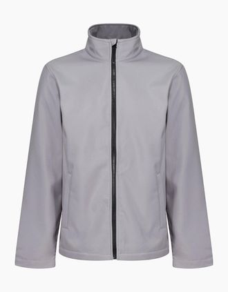 Regatta Mens Regatta Standout Mens Ablaze Printable Soft Shell Jacket - Grey - Size: Regular/36