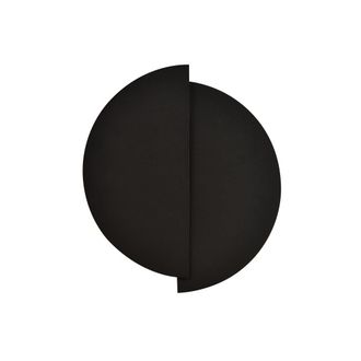 Wonderlamp Aplique de pared decorativo con 2 estructuras semicircular